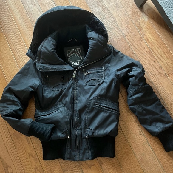Aritzia TNA St. Moritz Bomber Jacket - Picture 1 of 14